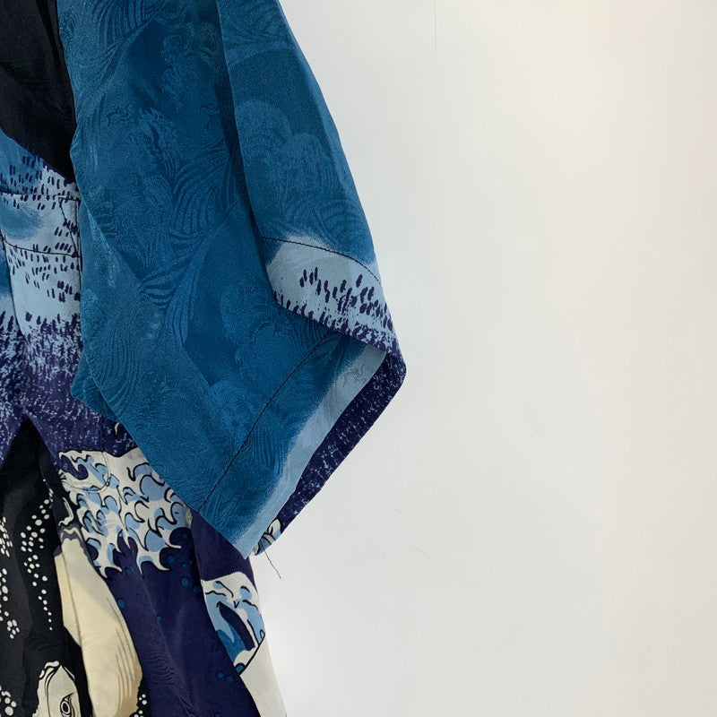 【中古品】【メンズ】 花旅楽団 アロハシャツ 145-250607-st-04-fuz サイズ：M カラー：ブルー 万代Net店