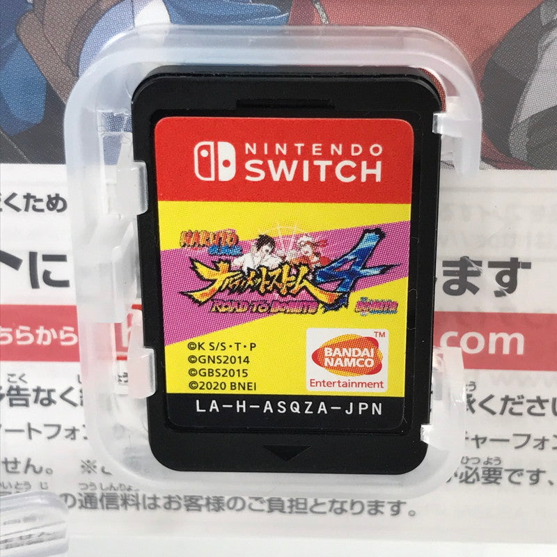 【中古美品】 NARUTO -ﾅﾙﾄｰ 疾風伝 ﾅﾙﾃｨﾒｯﾄｽﾄｰﾑ4 ROAD TO BORUTO(ACT) Nintnedo Switch ニンテンドースイッチ ゲームソフト 動作確認済 [CERO区分_B / 12歳以上対象] 260611-io-08-fuz 万代Net店