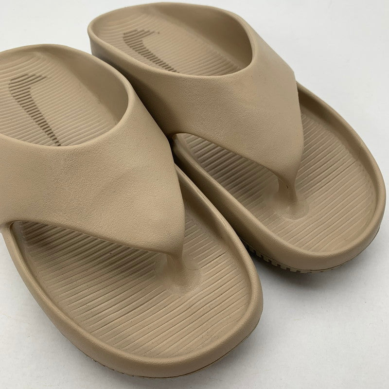 【中古品】【メンズ】 NIKE ナイキ FD4119-200 CALM FLIP FLOP カーム フリップ フロップ サンダル 靴 160-260716-mh-01-fuzh サイズ：28cm カラー：ベージュ 万代Net店