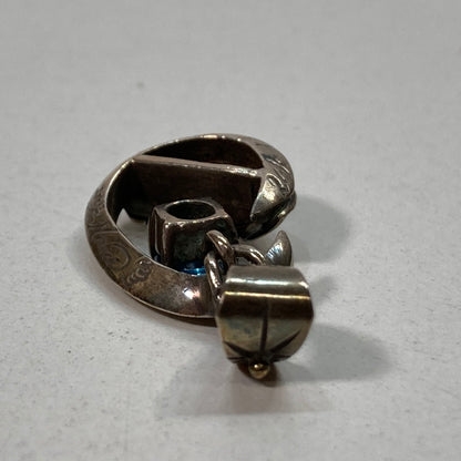 【中古品】【メンズ/レディース】 BIG HAND ビッグハンド 3D ネックレス ペンダント トップ アクセサリー 191-250612-mh-10-fuz カラー：シルバー 万代Net店