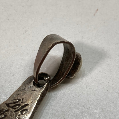 【中古品】【メンズ/レディース】 BIG HAND ビッグハンド サン タタキ ネックレス ペンダント トップ アクセサリー 191-250612-mh-09-fuz カラー：シルバー 万代Net店