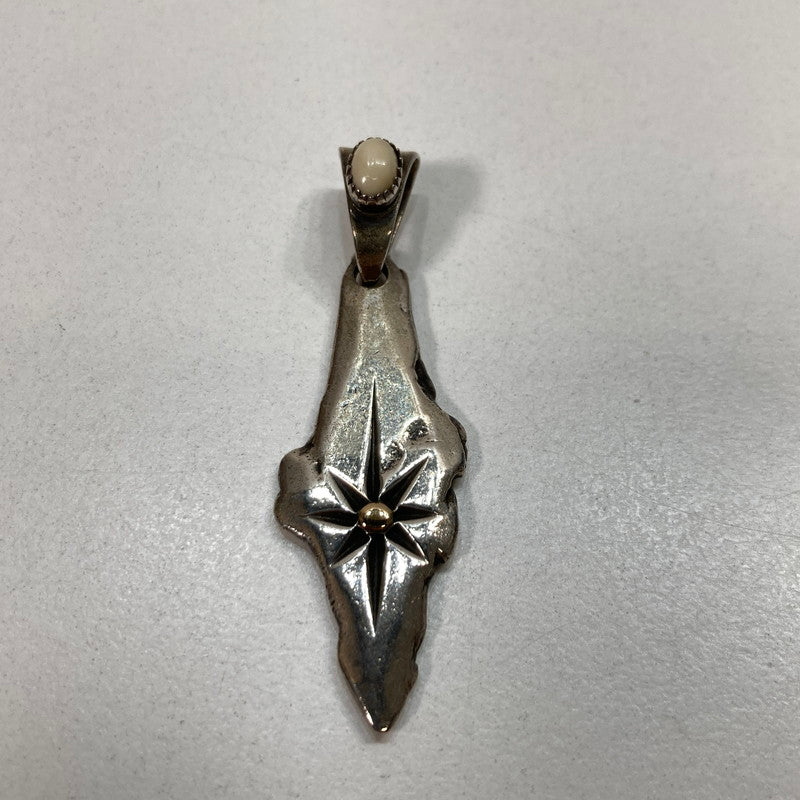 【中古品】【メンズ/レディース】 BIG HAND ビッグハンド サン タタキ ネックレス ペンダント トップ アクセサリー 191-250612-mh-09-fuz カラー：シルバー 万代Net店