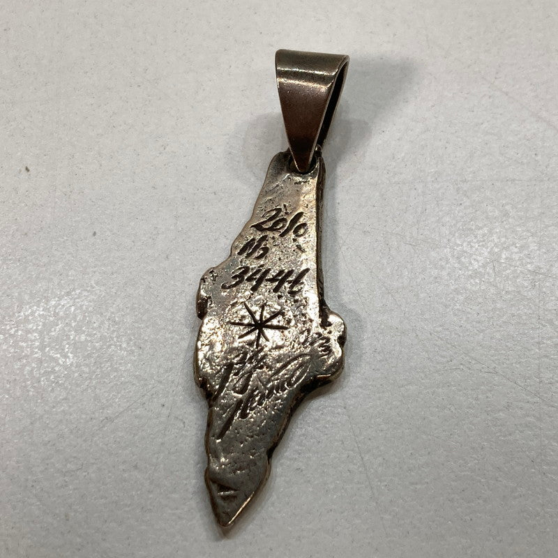 【中古品】【メンズ/レディース】 BIG HAND ビッグハンド サン タタキ ネックレス ペンダント トップ アクセサリー 191-250612-mh-09-fuz カラー：シルバー 万代Net店