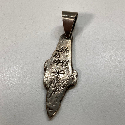 【中古品】【メンズ/レディース】 BIG HAND ビッグハンド サン タタキ ネックレス ペンダント トップ アクセサリー 191-250612-mh-09-fuz カラー：シルバー 万代Net店