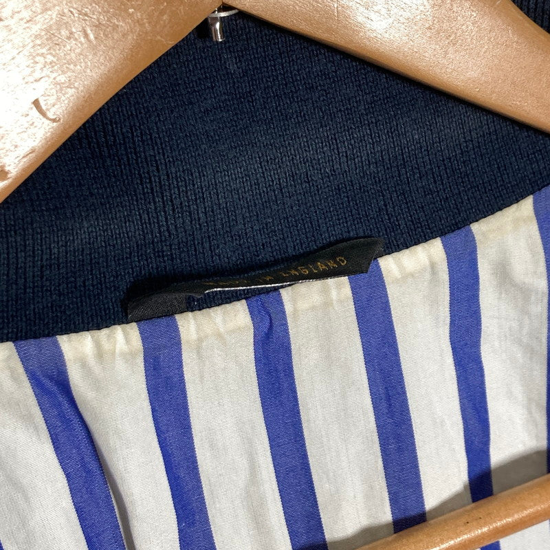 【中古品】【メンズ】 BARACUTA バラクータ BARACUTA EDIFICE別注G-9 トーマスメイソン ハリントン ジャケットアウター コート 古着 145-250612-mh-03-fuz サイズ：36 カラー：ネイビー 万代Net店