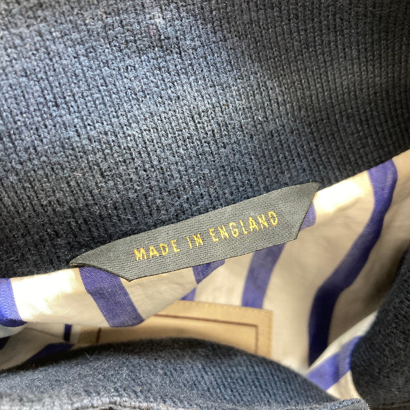 【中古品】【メンズ】 BARACUTA バラクータ BARACUTA EDIFICE別注G-9 トーマスメイソン ハリントン ジャケットアウター コート 古着 145-250612-mh-03-fuz サイズ：36 カラー：ネイビー 万代Net店