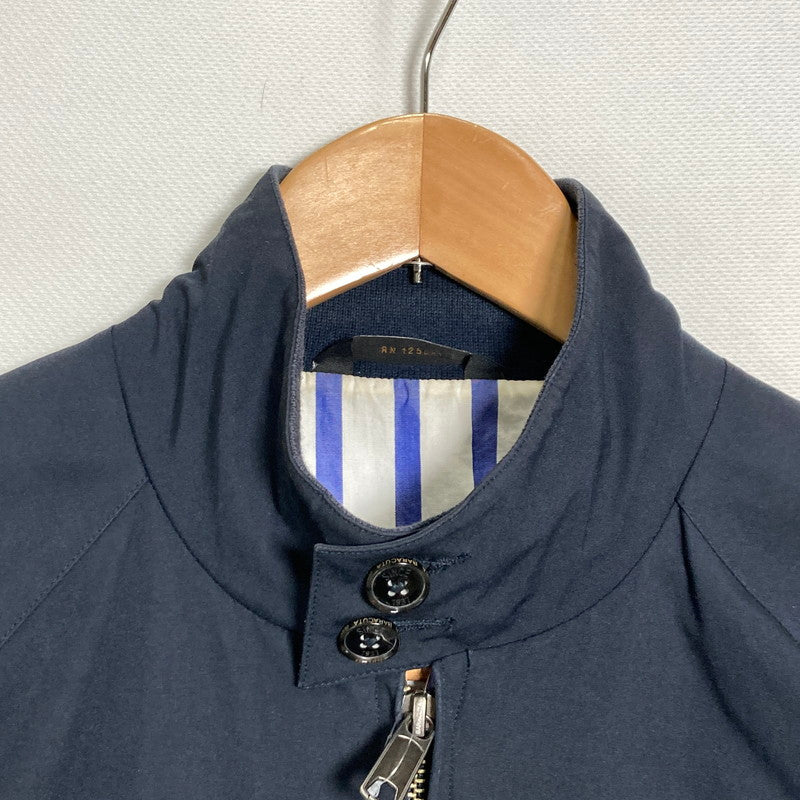 【中古品】【メンズ】 BARACUTA バラクータ BARACUTA EDIFICE別注G-9 トーマスメイソン ハリントン ジャケットアウター コート 古着 145-250612-mh-03-fuz サイズ：36 カラー：ネイビー 万代Net店