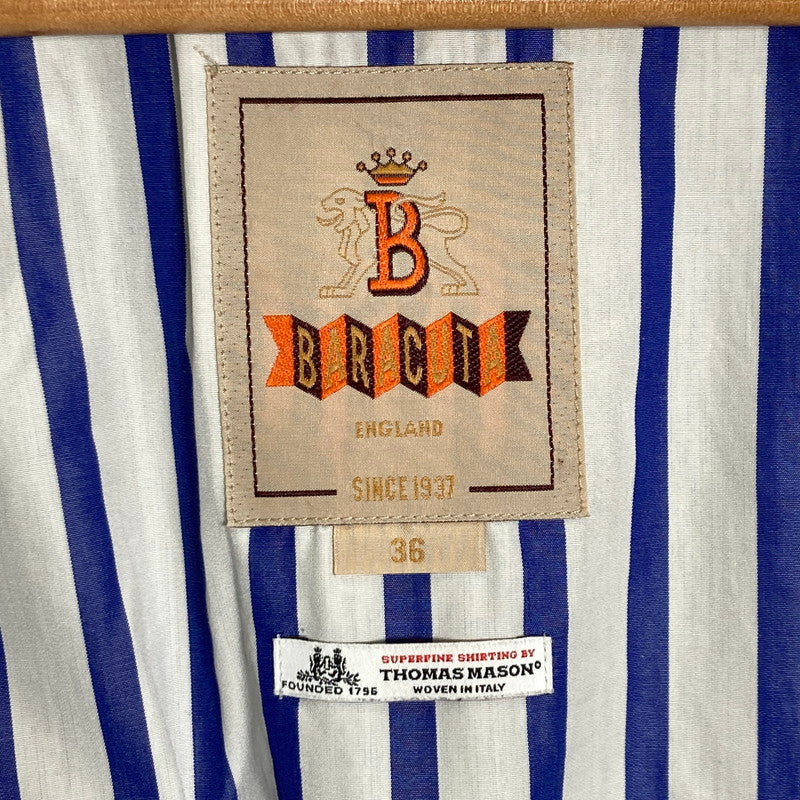 【中古品】【メンズ】 BARACUTA バラクータ BARACUTA EDIFICE別注G-9 トーマスメイソン ハリントン ジャケットアウター コート 古着 145-250612-mh-03-fuz サイズ：36 カラー：ネイビー 万代Net店