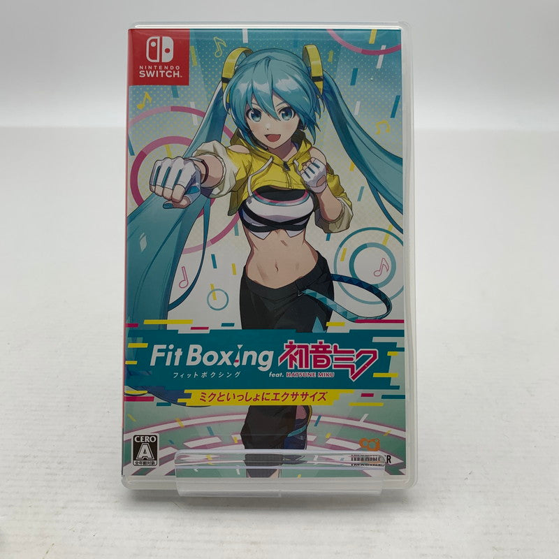 【中古美品】 Fit Boxing feat. 初音ミク ミクといっしょにエクササイズ Nintendo Switch スイッチ ソフト [CERO区分_A / 全年齢対象商品] 260828-ny-03-fuz 万代Net店