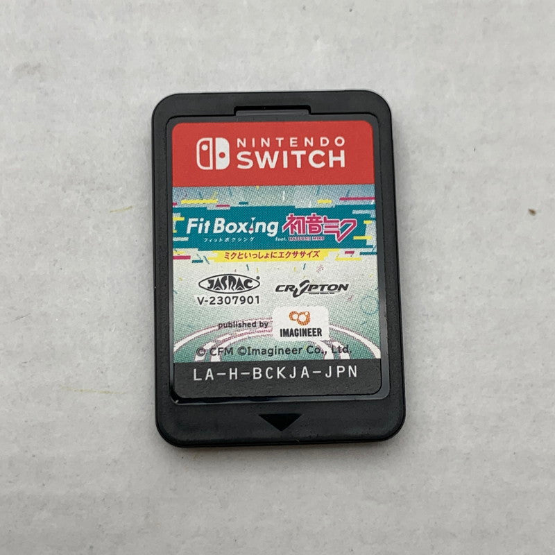 【中古美品】 Fit Boxing feat. 初音ミク ミクといっしょにエクササイズ Nintendo Switch スイッチ ソフト [CERO区分_A / 全年齢対象商品] 260828-ny-03-fuz 万代Net店