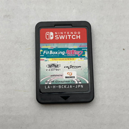 【中古美品】 Fit Boxing feat. 初音ミク ミクといっしょにエクササイズ Nintendo Switch スイッチ ソフト [CERO区分_A / 全年齢対象商品] 260828-ny-03-fuz 万代Net店