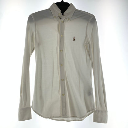 【中古品】【レディース】 RALPH LAUREN ラルフローレン 長袖ポロシャツ ポロシャツ 長袖シャツ WHITE SIZE:XS ポロ 汚れあり 170-260702-io-13-fuzh 万代Net店