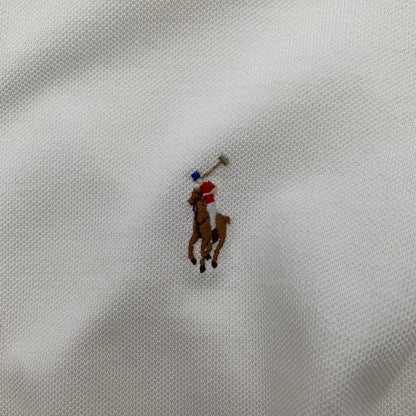 【中古品】【レディース】 RALPH LAUREN ラルフローレン 長袖ポロシャツ ポロシャツ 長袖シャツ WHITE SIZE:XS ポロ 汚れあり 170-260702-io-13-fuzh 万代Net店