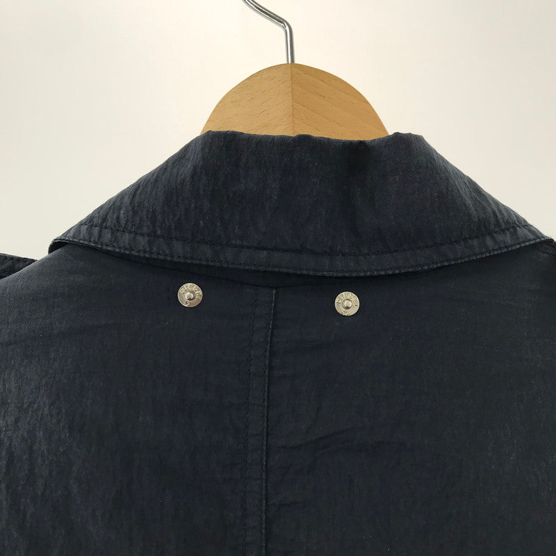 【中古品】【レディース】 DIESEL ディーゼル コットン ロープ ベルト スプリング コート ジャケット アウター 古着 169-260306-mh-04-fuz サイズ：XS カラー：ネイビー 万代Net店