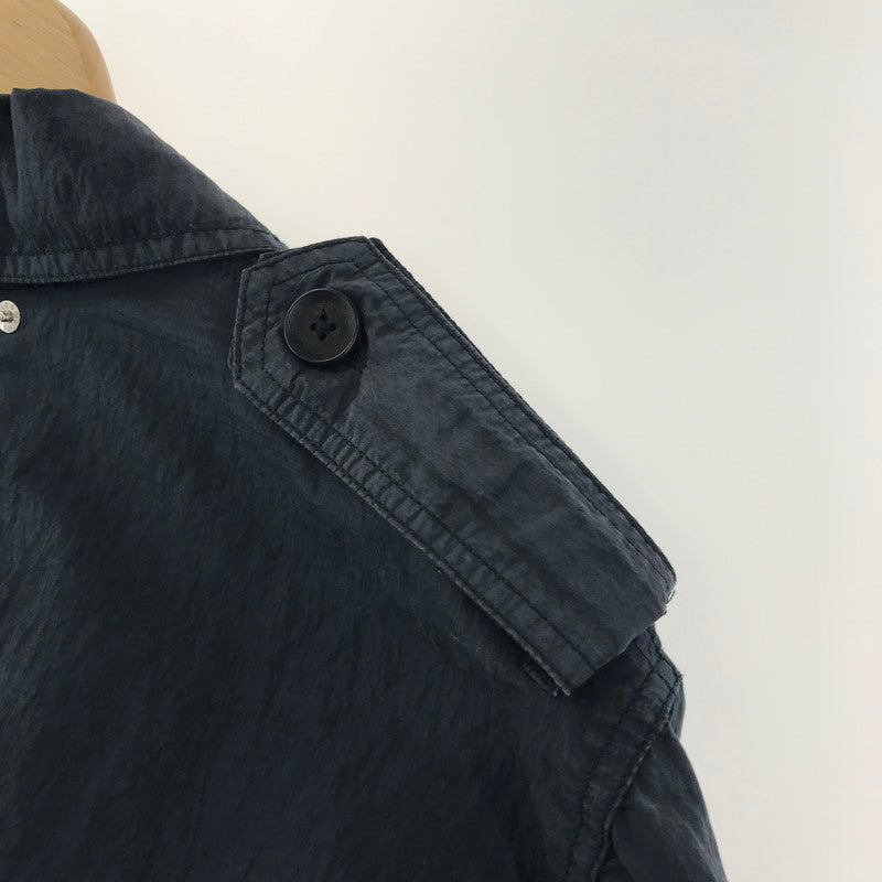 【中古品】【レディース】 DIESEL ディーゼル コットン ロープ ベルト スプリング コート ジャケット アウター 古着 169-260306-mh-04-fuz サイズ：XS カラー：ネイビー 万代Net店