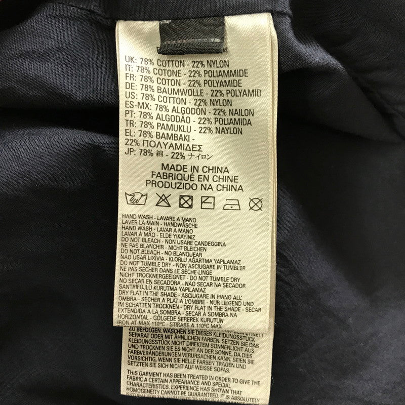 【中古品】【レディース】 DIESEL ディーゼル コットン ロープ ベルト スプリング コート ジャケット アウター 古着 169-260306-mh-04-fuz サイズ：XS カラー：ネイビー 万代Net店