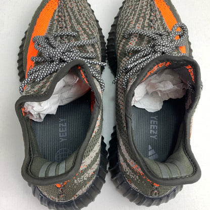 【中古品】【レディース】 ADIDAS HQ7045 YEEZY BOOST 350 V2 CARBON BELUGA スニーカー 靴 166-250615-st-05-fuz サイズ：24.5cm カラー：グレー・オレンジ 万代Net店