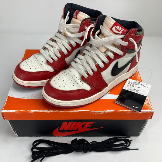 【中古品】【レディース】 NIKE FD1437-612 GS AIR JORDAN 1 HIGH OG "LOST & FOUND CHICAGO" スニーカー 靴 166-250615-st-03-fuz サイズ：24.5cm カラー：レッド・ホワイト・ブラック 万代Net店