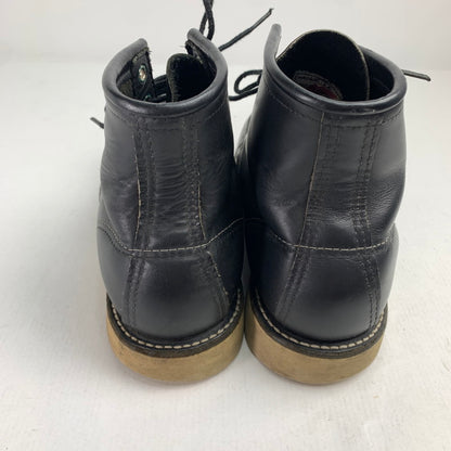 【中古品】【メンズ】 REDWING 8179 6INCH CLASSIC MOC TOE USA製 靴 164-250615-st-08-fuz サイズ：24.5cm カラー：ブラック 万代Net店