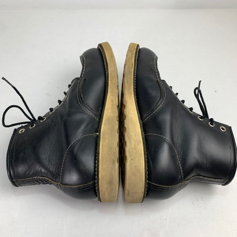 【中古品】【メンズ】 REDWING 8179 6INCH CLASSIC MOC TOE USA製 靴 164-250615-st-08-fuz サイズ：24.5cm カラー：ブラック 万代Net店