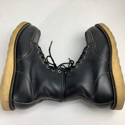 【中古品】【メンズ】 REDWING 8179 6INCH CLASSIC MOC TOE USA製 靴 164-250615-st-08-fuz サイズ：24.5cm カラー：ブラック 万代Net店