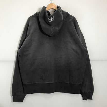 【中古美品】【メンズ】 SAINT MICHAEL セントマイケル SM-HR8-0000-050 25SS HOODIE SMX フーディ トレーナー パーカー スウェット トップス 長袖 古着 142-250616-mh-04-fuz サイズ：XL カラー：ブラック 万代Net店