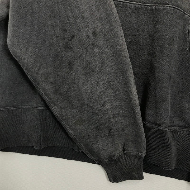 【中古美品】【メンズ】 SAINT MICHAEL セントマイケル SM-HR8-0000-050 25SS HOODIE SMX フーディ トレーナー パーカー スウェット トップス 長袖 古着 142-250616-mh-04-fuz サイズ：XL カラー：ブラック 万代Net店