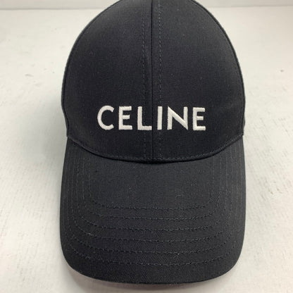 【中古品】【レディース】 CELINE 2AUA1242N.38NO BASEBALL CAP セリーヌ 183-250616-st-03-fuz サイズ：S カラー：ブラック 万代Net店