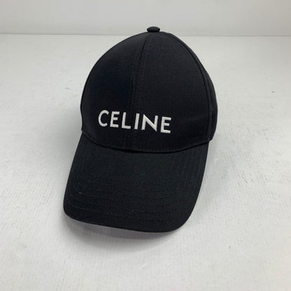 【中古品】【レディース】 CELINE 2AUA1242N.38NO BASEBALL CAP セリーヌ 183-250616-st-03-fuz サイズ：S カラー：ブラック 万代Net店