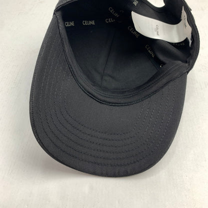 【中古品】【レディース】 CELINE 2AUA1242N.38NO BASEBALL CAP セリーヌ 183-250616-st-03-fuz サイズ：S カラー：ブラック 万代Net店