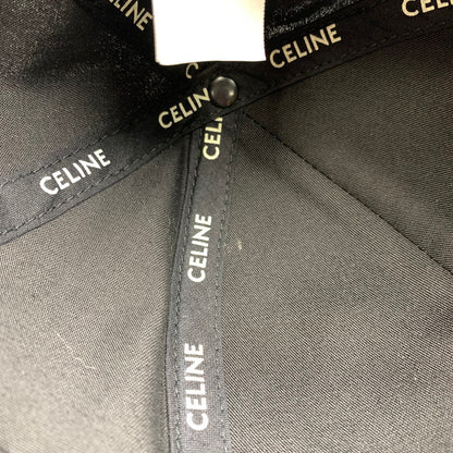 【中古品】【レディース】 CELINE 2AUA1242N.38NO BASEBALL CAP セリーヌ 183-250616-st-03-fuz サイズ：S カラー：ブラック 万代Net店
