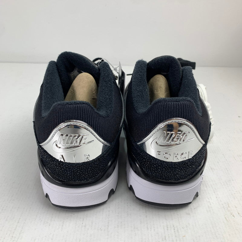 【中古美品】【メンズ】 NIKE HF7630-001 NIGO AIR FORCE 3 LOW BLACK WHITE スニーカー 靴 ナイキ 160-250616-st-09-fuz サイズ：28.0cm カラー：ブラック 万代Net店