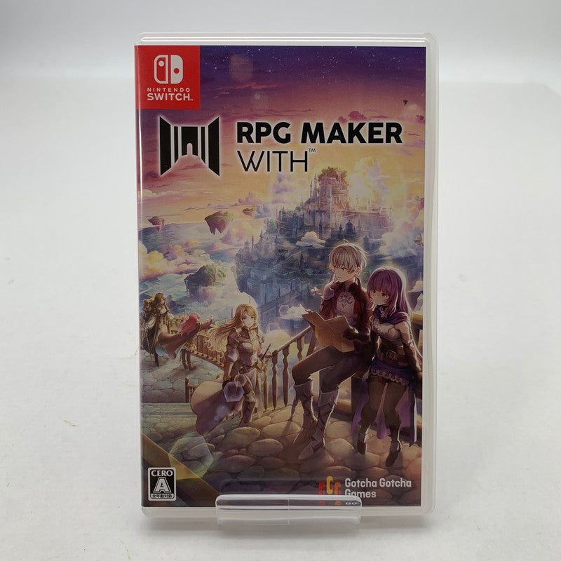 【中古美品】 Nintendo Switch ニンテンドー スイッチ ソフト RPG MAKER WITH [CERO区分_A / 全年齢対象商品] 260601-mh-27-fuz 万代Net店