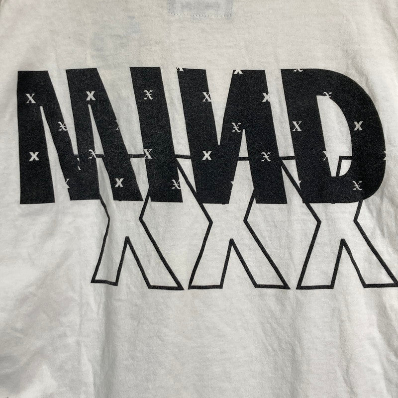 【中古品】【メンズ】 WINDANDSEA×GOD SELECTION XXX LOGO T-SHIRT ウィンダンシー ゴッドセレクション トリプルエックス Tシャツ 半袖 トップス 古着 142-250618-mh-02-fuz サイズ：不明 カラー：ホワイト 万代Net店