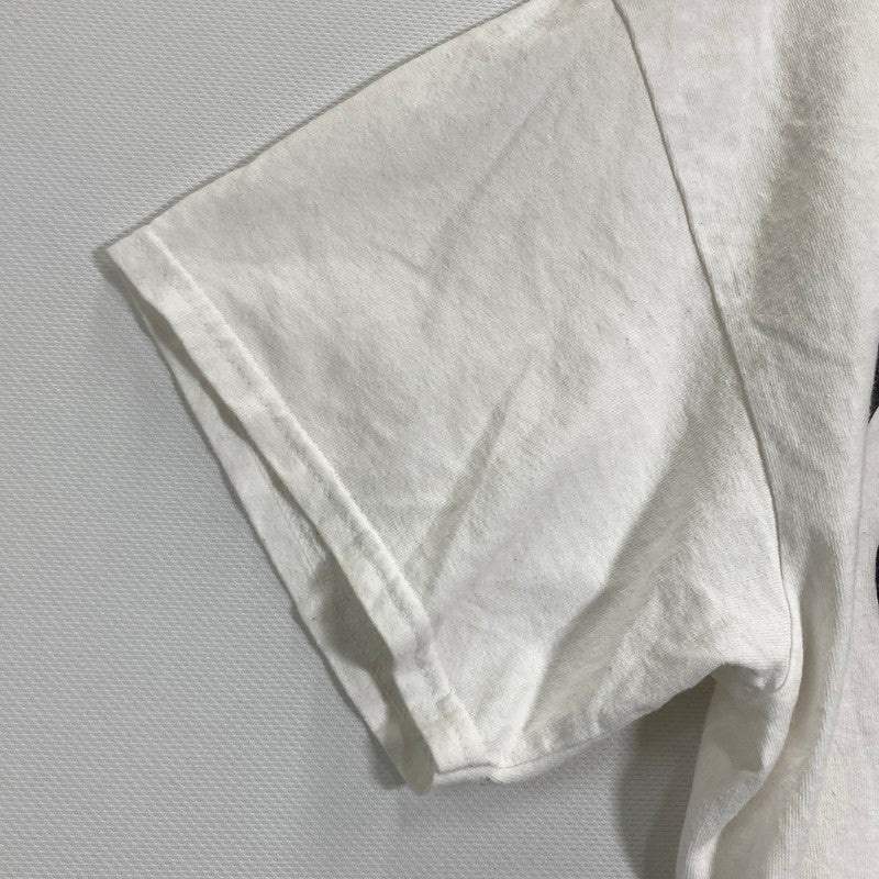 【中古品】【メンズ】 WINDANDSEA×GOD SELECTION XXX LOGO T-SHIRT ウィンダンシー ゴッドセレクション トリプルエックス Tシャツ 半袖 トップス 古着 142-250618-mh-02-fuz サイズ：不明 カラー：ホワイト 万代Net店