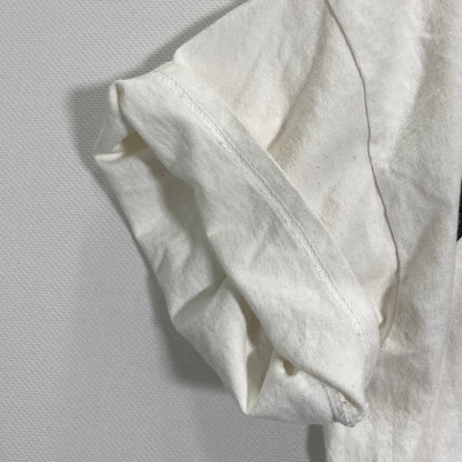 【中古品】【メンズ】 WINDANDSEA×GOD SELECTION XXX LOGO T-SHIRT ウィンダンシー ゴッドセレクション トリプルエックス Tシャツ 半袖 トップス 古着 142-250618-mh-02-fuz サイズ：不明 カラー：ホワイト 万代Net店