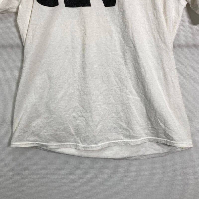 【中古品】【メンズ】 WINDANDSEA×GOD SELECTION XXX LOGO T-SHIRT ウィンダンシー ゴッドセレクション トリプルエックス Tシャツ 半袖 トップス 古着 142-250618-mh-02-fuz サイズ：不明 カラー：ホワイト 万代Net店