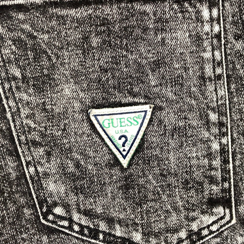 【中古品】【メンズ】 Guess ゲス DENIM PANTS デニム ジーンズ パンツ スキニー ボトムス 古着 152-250618-mh-09-fuz サイズ：US28-A カラー：ブラック 万代Net店