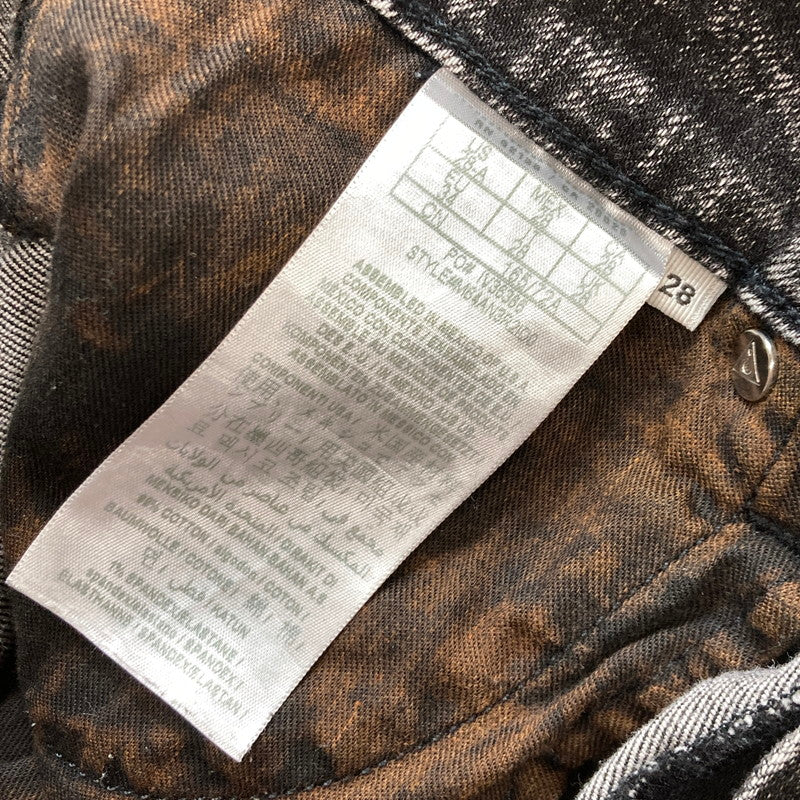 【中古品】【メンズ】 Guess ゲス DENIM PANTS デニム ジーンズ パンツ スキニー ボトムス 古着 152-250618-mh-09-fuz サイズ：US28-A カラー：ブラック 万代Net店