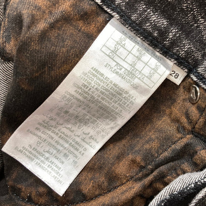 【中古品】【メンズ】 Guess ゲス DENIM PANTS デニム ジーンズ パンツ スキニー ボトムス 古着 152-250618-mh-09-fuz サイズ：US28-A カラー：ブラック 万代Net店