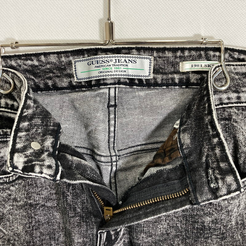 【中古品】【メンズ】 Guess ゲス DENIM PANTS デニム ジーンズ パンツ スキニー ボトムス 古着 152-250618-mh-09-fuz サイズ：US28-A カラー：ブラック 万代Net店
