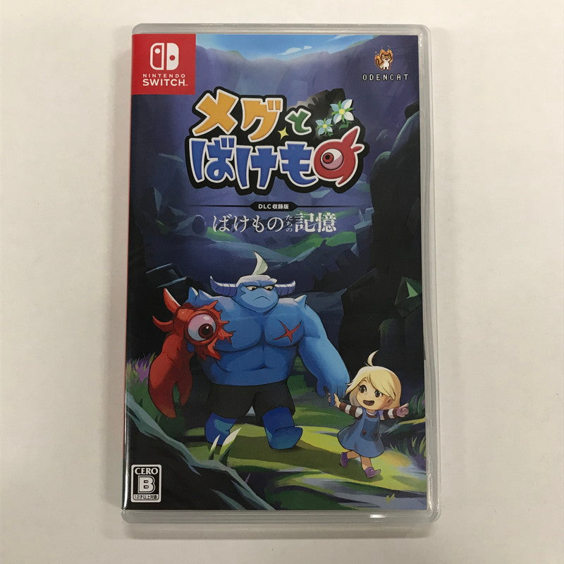 【中古品】 メグとばけもの Nintendo Switch ニンテンドースイッチ ゲームソフト [CERO区分_B / 12歳以上対象] 029-260904-io-07-fuz 万代Net店