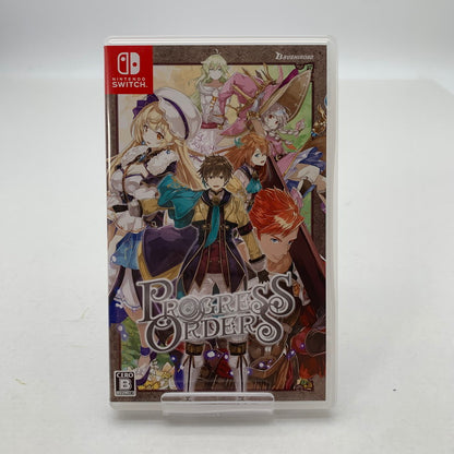 【中古美品】 Nintendo Switch ニンテンドー スイッチ ソフト PROGRESS ORDERS プログレスオーダーズ [CERO区分_B / 12歳以上対象] 260601-mh-32-fuz 万代Net店