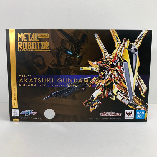 【中古美品】 METAL ROBOT魂 ＜SIDE MS＞ アカツキガンダム(シラヌイ装備) 「機動戦士ガンダムSEED DESTINY」 魂ウェブ商店限定 057-260212-io-04-fuzh 万代Net店