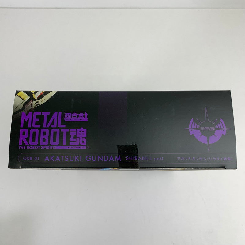 【中古美品】 METAL ROBOT魂 ＜SIDE MS＞ アカツキガンダム(シラヌイ装備) 「機動戦士ガンダムSEED DESTINY」 魂ウェブ商店限定 057-260212-io-04-fuzh 万代Net店