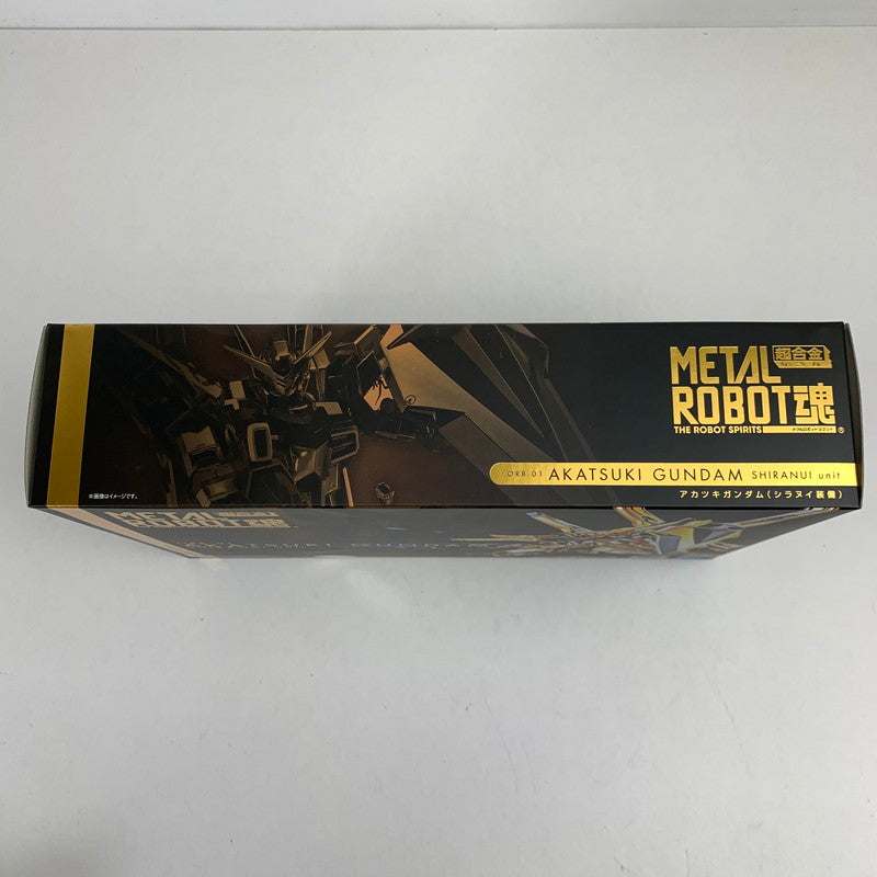 【中古美品】 METAL ROBOT魂 ＜SIDE MS＞ アカツキガンダム(シラヌイ装備) 「機動戦士ガンダムSEED DESTINY」 魂ウェブ商店限定 057-260212-io-04-fuzh 万代Net店