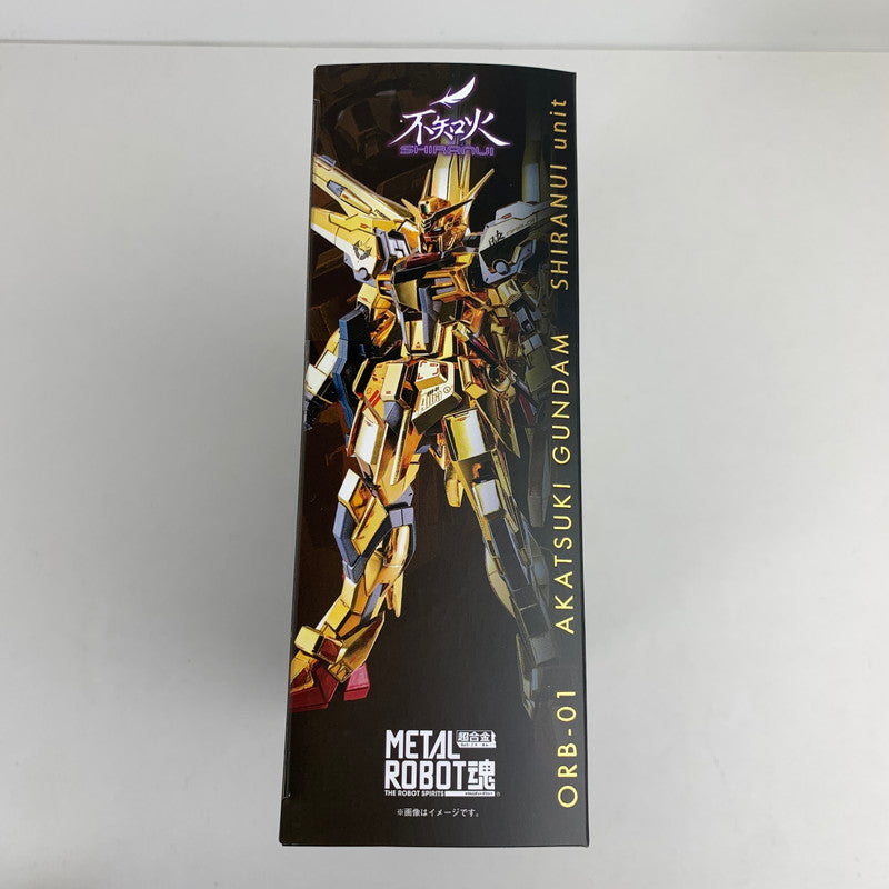 【中古美品】 METAL ROBOT魂 ＜SIDE MS＞ アカツキガンダム(シラヌイ装備) 「機動戦士ガンダムSEED DESTINY」 魂ウェブ商店限定 057-260212-io-04-fuzh 万代Net店
