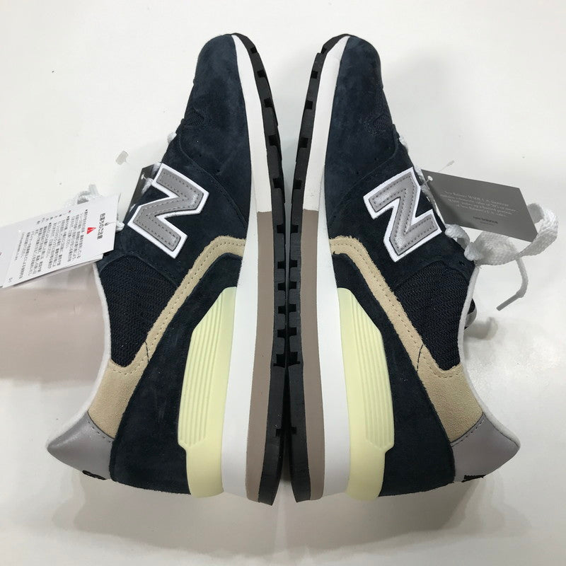 【中古美品】【メンズ】 NEW BALANCE ニューバランス U996NV スニーカー シューズ 靴 162-250627-mh-12-fuz サイズ：26.5 カラー：ネイビー 万代Net店