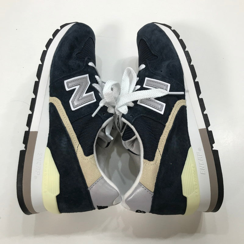 【中古美品】【メンズ】 NEW BALANCE ニューバランス U996NV スニーカー シューズ 靴 162-250627-mh-12-fuz サイズ：26.5 カラー：ネイビー 万代Net店