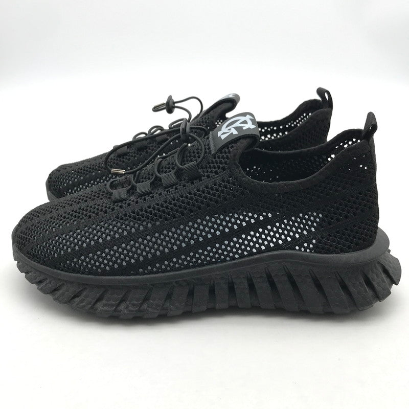 【中古品】【メンズ】 USED ユーズド メッシュシューズ スニーカー 靴 163-261013-vt-87-fuzh サイズ：43 カラー：ブラック 万代Net店